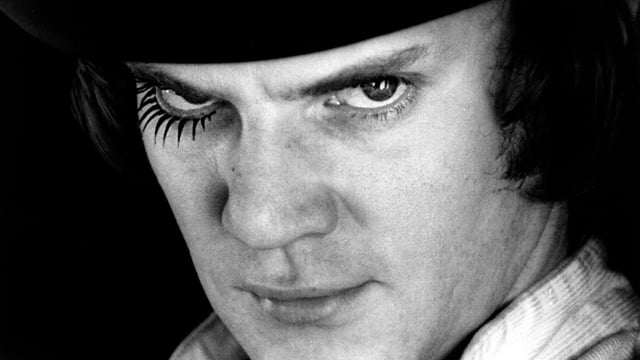 Bösewicht aus dem Film Clockwork Orange Bösewicht aus dem Film Clockwork Orange