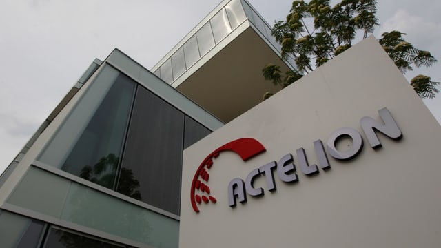 Actelion-Hauptsitz in Basel. Actelion-Hauptsitz in Basel.