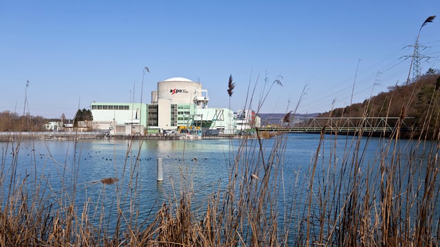 Blick auf AKW Beznau Blick auf AKW Beznau