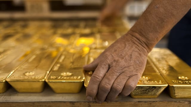 Goldbarren Goldbarren