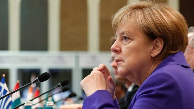 Angela Merkel, la chanzeliera tudestga. Angela Merkel, la chanzeliera tudestga.