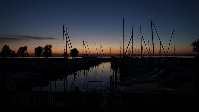 Abendstimmung am 20. Juni über dem Bodensee. Abendstimmung am 20. Juni über dem Bodensee.