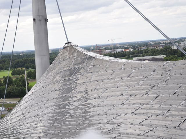 Das Dach der Olympiastadions Das Dach der Olympiastadions