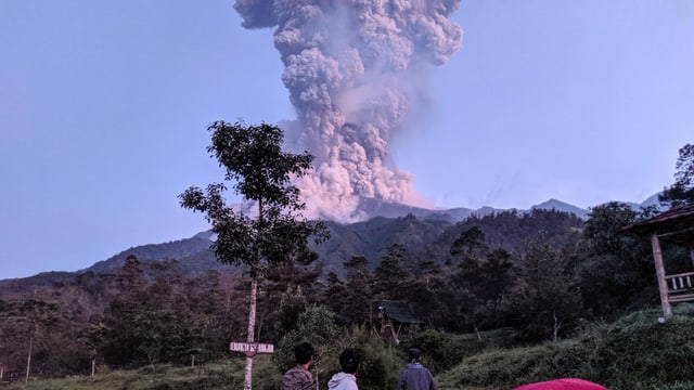 Vulka Merapi am 3.3.20 Vulka Merapi am 3.3.20