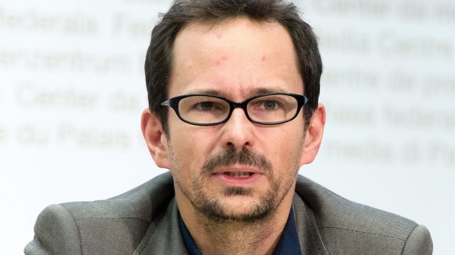 Balthasar Glättli (Grüne/ZH) in Nahaufnahme Balthasar Glättli (Grüne/ZH) in Nahaufnahme