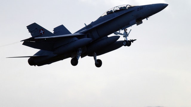 F/A 18-Flugzeug in der Luft. F/A 18-Flugzeug in der Luft.
