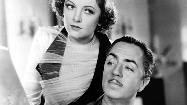 Nick Charles mit seiner Film-Ehefrau Nick Charles mit seiner Film-Ehefrau