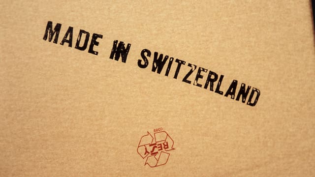 Stempel «Made in Switzerland» Stempel «Made in Switzerland»