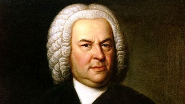 Johann Sebastian Bach im Porträt.