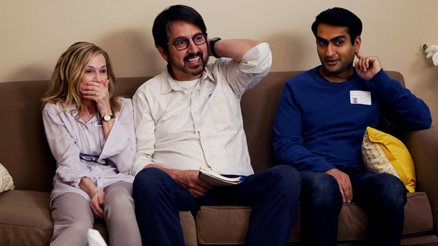 Holly Hunter, Ray Romano und Kumail Nanjiani in «The Big Sick». Holly Hunter, Ray Romano und Kumail Nanjiani in «The Big Sick».