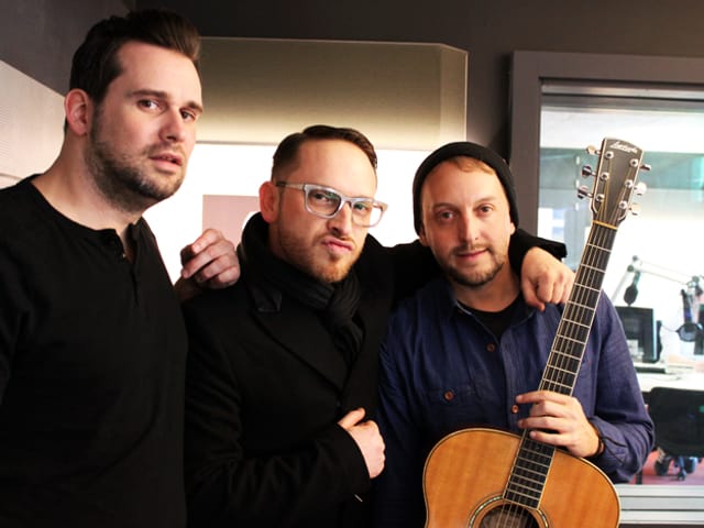 Die Band SomeKindaWonderful im SRF 3-Studio Die Band SomeKindaWonderful im SRF 3-Studio