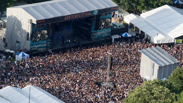 Luftaufnahme Gurtenfestival 2017 Luftaufnahme Gurtenfestival 2017
