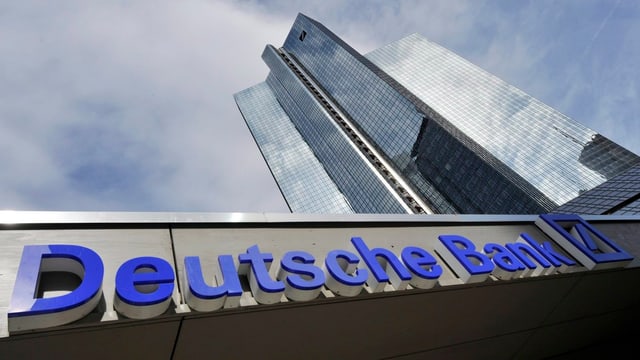 Sitz der deutschen Bank. Sitz der deutschen Bank.