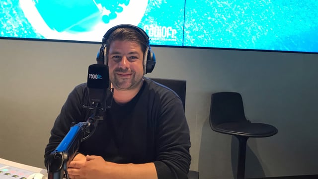 Matthias Walpen im Studio. Matthias Walpen im Studio.