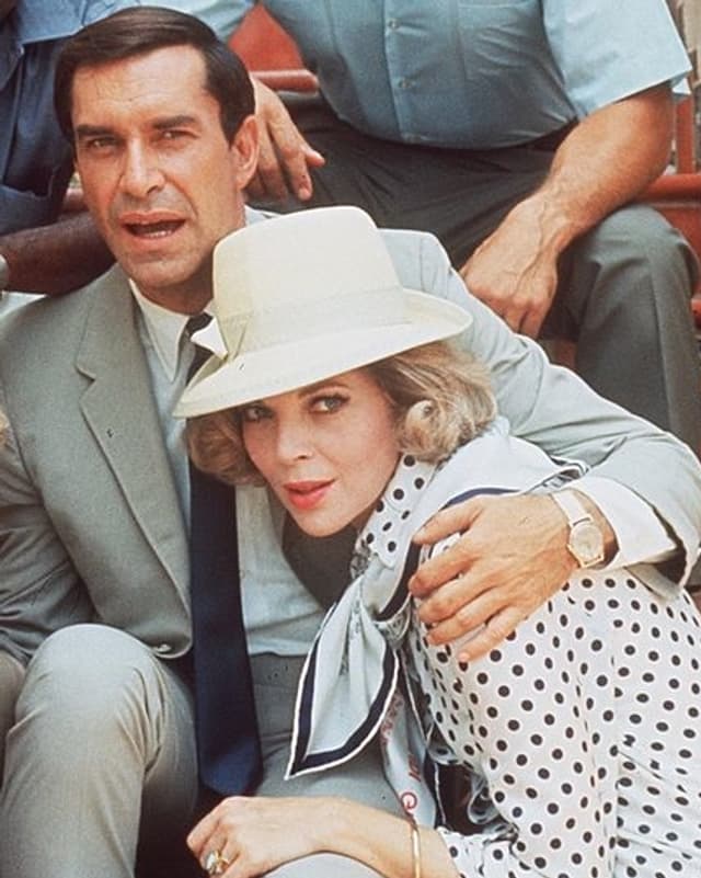 Martin Landau und seine Frau. Martin Landau und seine Frau.