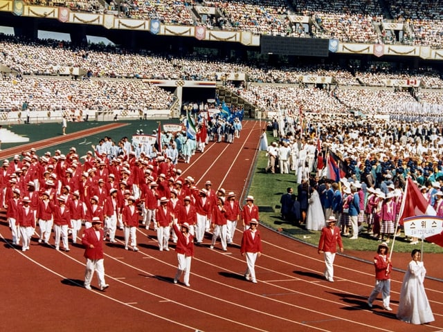 1988 in Seoul: Cornelia Bürki (Leichtathletik)