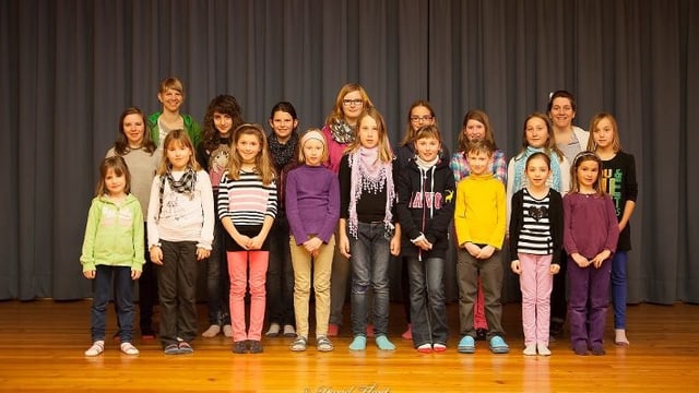 Gruppenfoto Kinderchor Prättigau Gruppenfoto Kinderchor Prättigau