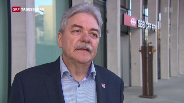 Toni Häne von der SBB Toni Häne von der SBB
