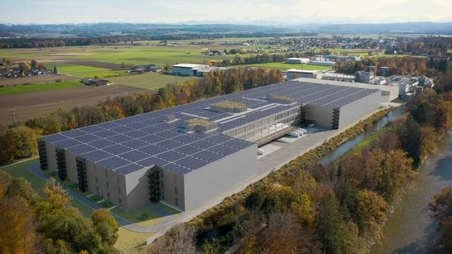 Geplantes Logistikzentrum in Utzenstorf. Geplantes Logistikzentrum in Utzenstorf.
