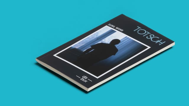 Foto eines Buches: Schwarzer Umschlag mit einem Foto eines jungen Mannes, von dem nur die Silhouette zu sehen ist. Darüber steht "Totsch". Foto eines Buches: Schwarzer Umschlag mit einem Foto eines jungen Mannes, von dem nur die Silhouette zu sehen ist. Darüber steht "Totsch".