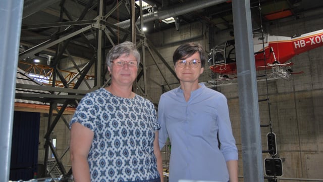 Mangja Suter (links) und Judith Wirt (rechts) Mangja Suter (links) und Judith Wirt (rechts)