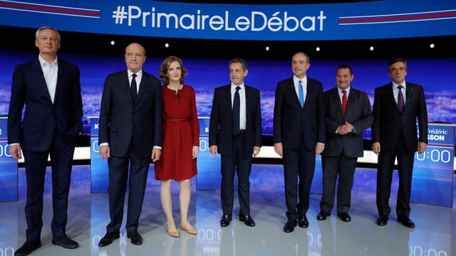 TV-Debatte: Juppé steht über allen