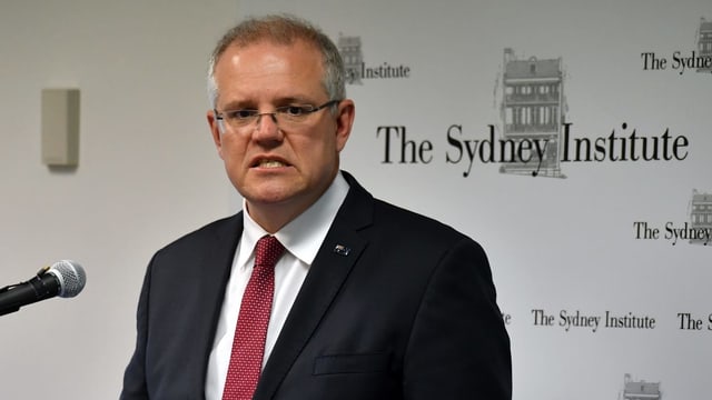 Giesst Öl ins Feuer des Nahostkonflikts: Premierminister Morrison. Giesst Öl ins Feuer des Nahostkonflikts: Premierminister Morrison.