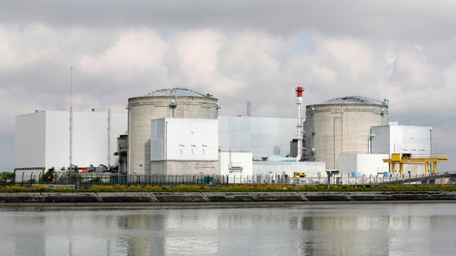 Blick auf das AKW Fessenheim Blick auf das AKW Fessenheim
