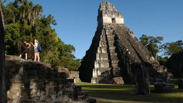 Ein Blick auf den Tikal. Ein Blick auf den Tikal.