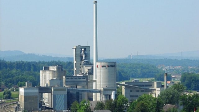 Das Jura Cement Werk in Wildegg. Das Jura Cement Werk in Wildegg.