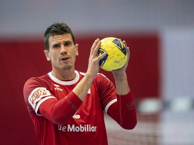 Andy Schmid und das Nationalteam. Andy Schmid und das Nationalteam.