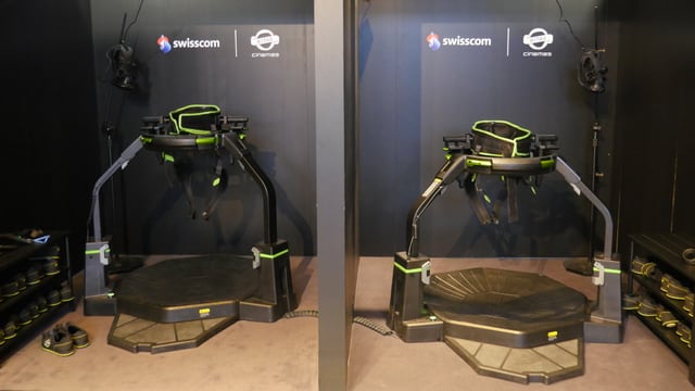 Zwei Treadmills im Kitag Cinemas im Abaton. Zwei Treadmills im Kitag Cinemas im Abaton.