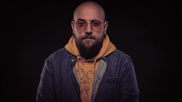 Porträt des Rappers Aslan Porträt des Rappers Aslan