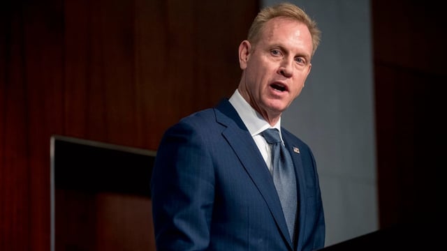 Der geschäftsführende Verteidigungsminister Patrick Shanahan. Der geschäftsführende Verteidigungsminister Patrick Shanahan.