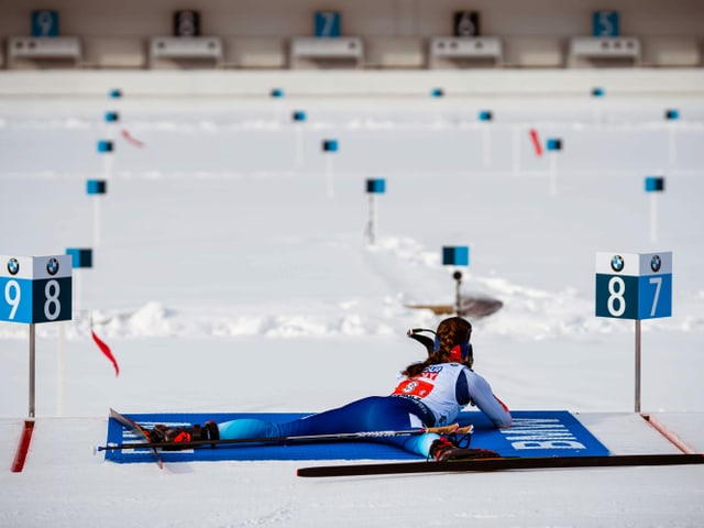 Die Schweizer Team-Seniorin Selina Gasparin. Die Schweizer Team-Seniorin Selina Gasparin.