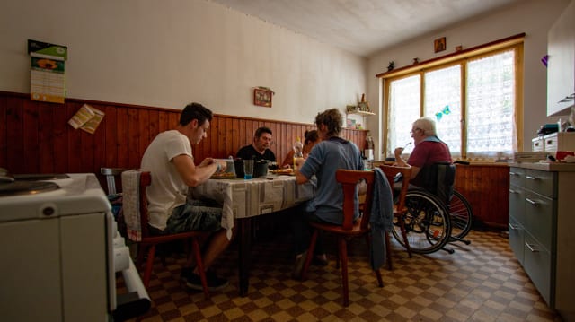 La maisa dal «Trisnonno» ha gronda tradiziun. La maisa dal «Trisnonno» ha gronda tradiziun.
