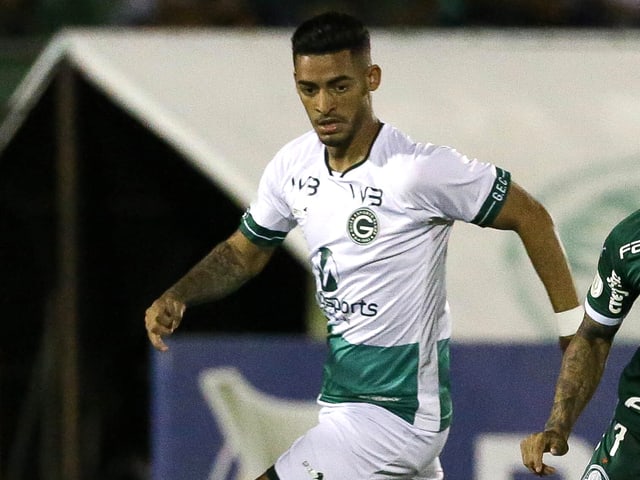 Goias-Verteidiger Jefferson. Goias-Verteidiger Jefferson.