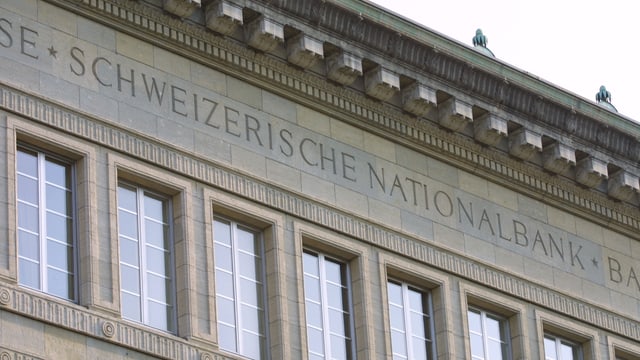 Fassade der Schweizerischen Nationalbank Fassade der Schweizerischen Nationalbank