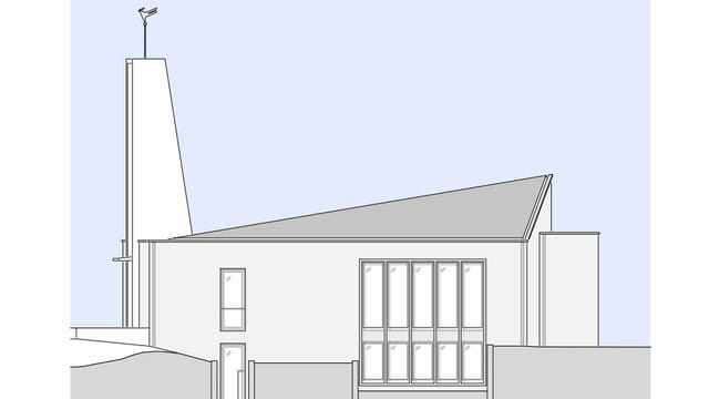 So ungefähr soll die neue Kirche aussehen. So ungefähr soll die neue Kirche aussehen.