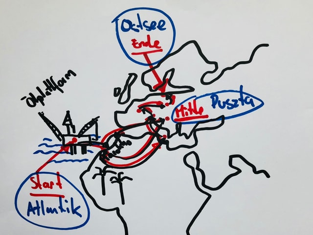 Weltkarte mit den Reisedestinationen von Waclaw. Weltkarte mit den Reisedestinationen von Waclaw.