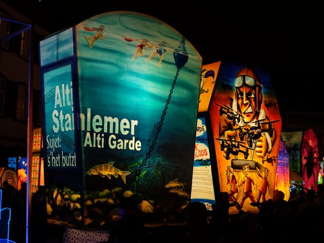 Laterne auf dem Münsterplatz