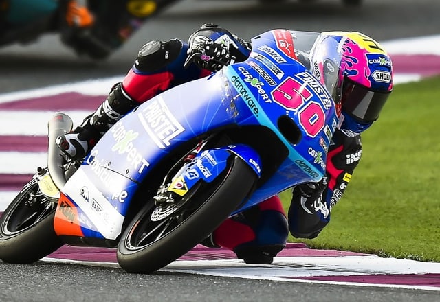 Dupasquier beim GP Katar im März. Dupasquier beim GP Katar im März.