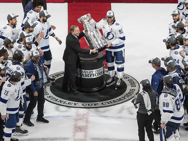 Stanley-Cup-Sieger Tampa Bay Lightning. Stanley-Cup-Sieger Tampa Bay Lightning.