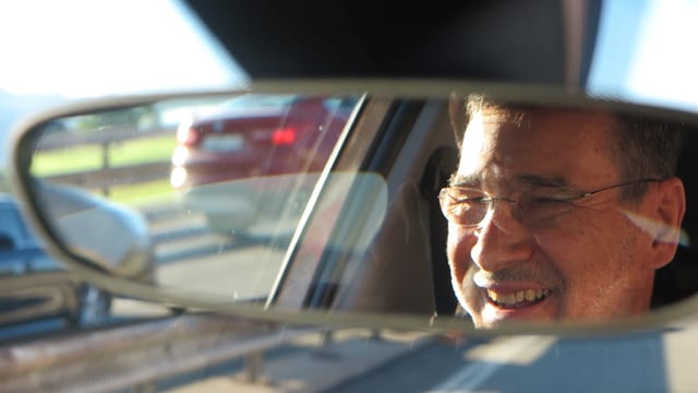 Porträt im auto Porträt im auto