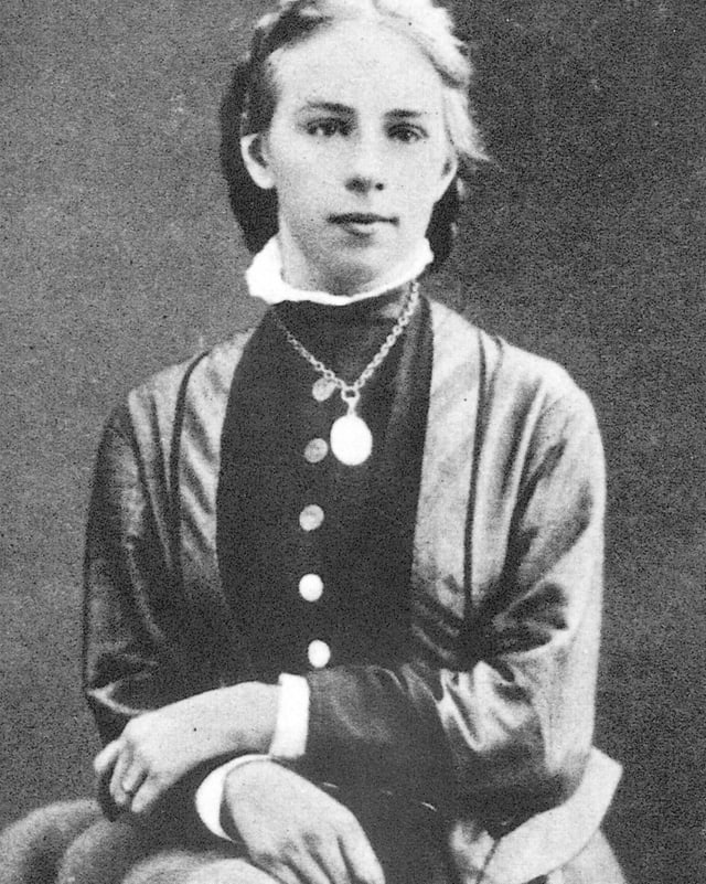 Historisches Porträt von Emily Kempin-Spyri. Historisches Porträt von Emily Kempin-Spyri.