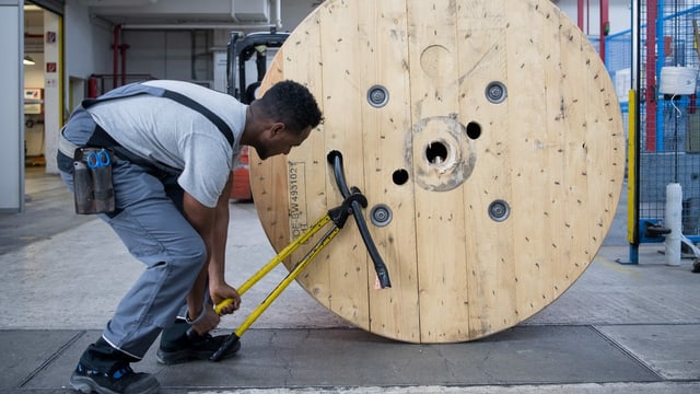 Eritreischer Arbeiter. Eritreischer Arbeiter.
