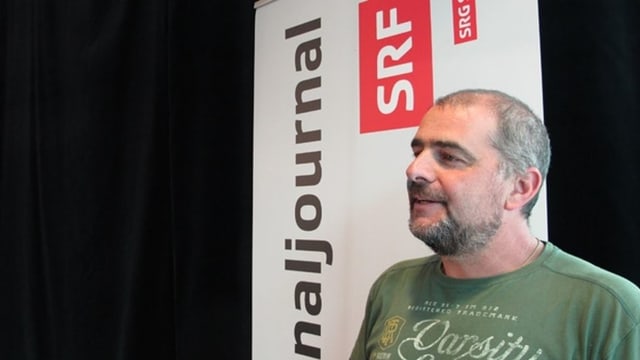 Robert Brunold, il president central da l'Uniun grischuna da chatschaders da patenta. Robert Brunold, il president central da l'Uniun grischuna da chatschaders da patenta.
