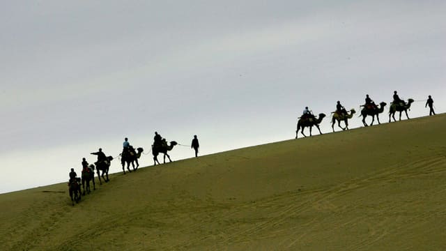 Ina caravana. Ina caravana.