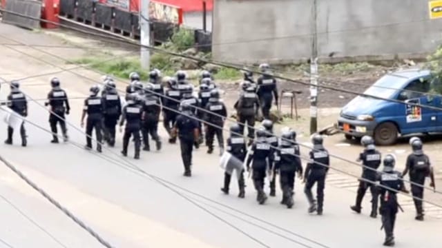 Polizei in Buea Polizei in Buea