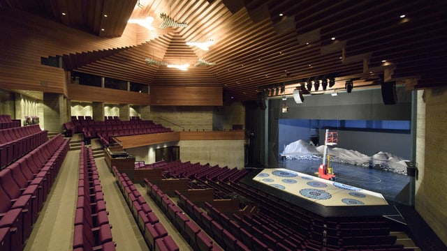 Blick in den Zuschauerraum des Theater St. Gallen Blick in den Zuschauerraum des Theater St. Gallen